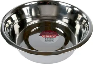 Stainless Steel Pet Bowl ZOLUX Miska Inox O 16 cm 0.75 L