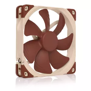 Корпусный вентилятор Noctua NF-A14 140 мм 5 В, 1500 об/мин, 140.2 м³/ч, 24.6 дБ, подшипник SSO, бежевый/коричневый