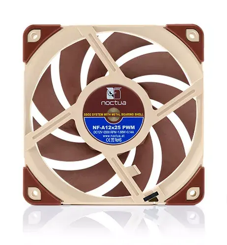 Noctua NF-A12x25 5V PWM 120 мм вентилятор Photo 4