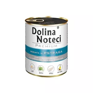 Mitrs barības šķirņu suns Dolina Noteci Trout Adult 800 g — bez graudiem, 12% olbaltumvielu, 6% tauku