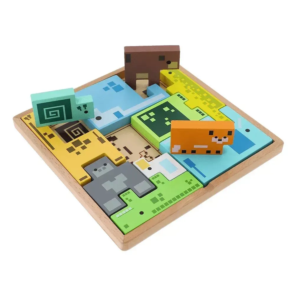 TREFL Pixel Gang деревянная развивающая игрушка 61640 Photo 3