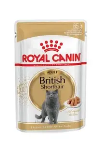Влажный корм для кошек Royal Canin British Shorthair Adult в соусе 85 г