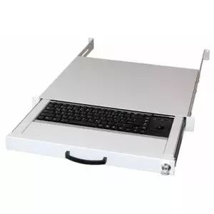 Klaviatūra AIXCASE AIX-19K1UKDETB-W USB PS/2 QWERTZ Vācu Balta