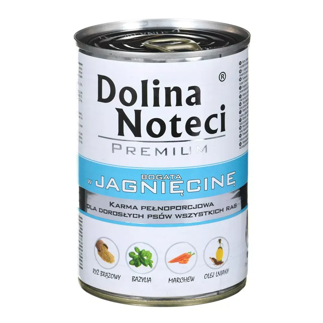 Влажный корм dolina noteci Premium Rich in lamb 400 г Photo 3