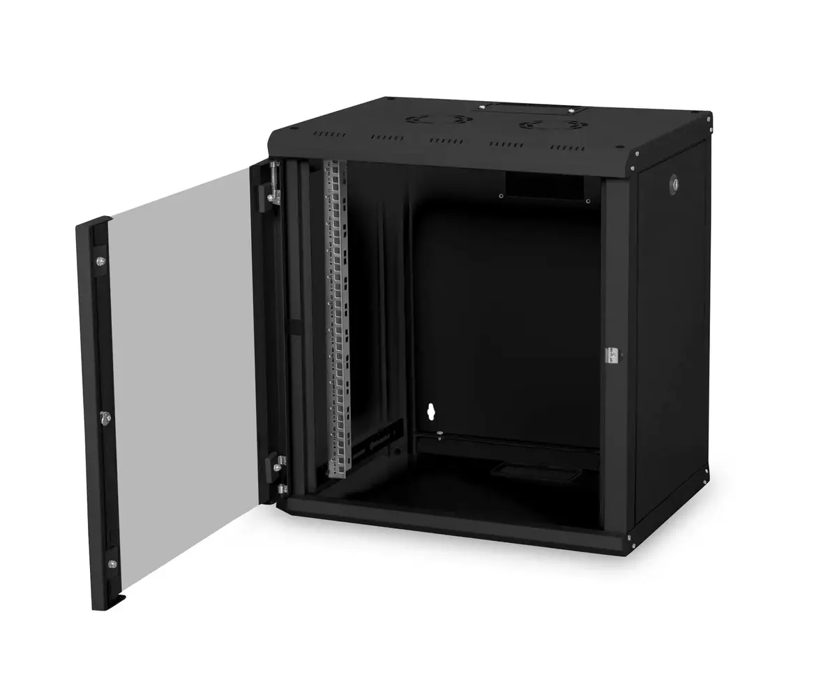 Sienas montāžas skapītis Digitus DN-19 12-U-SW Photo 3