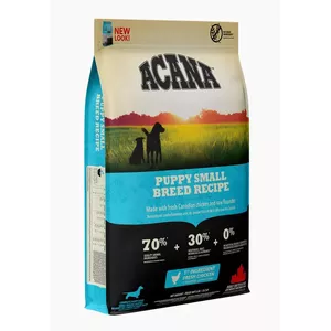 Сухой корм для щенков ACANA Puppy Small Breed Recipe — курица, 6 кг, белок 33% жир 22%