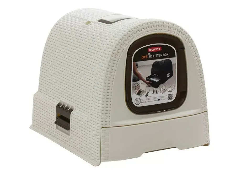 Closed cat litter box Curver 198849 Photo 2