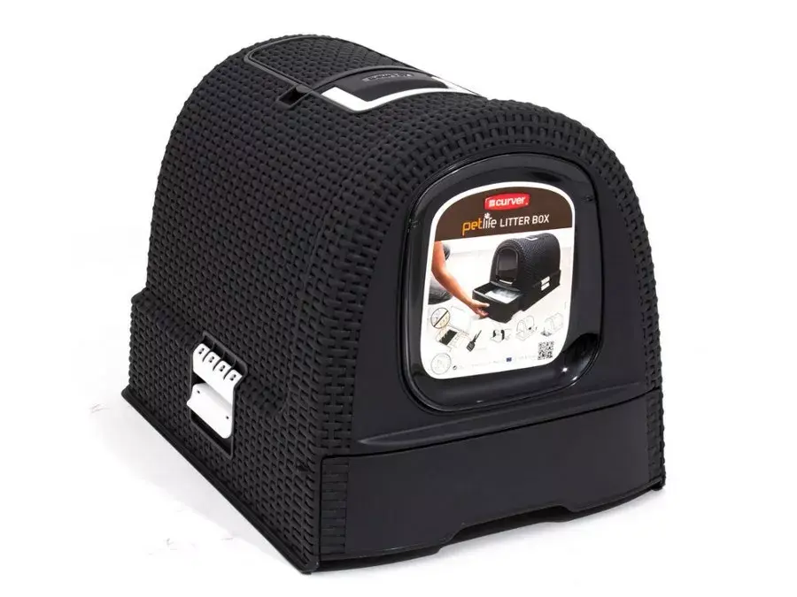 Litter box Curver Pet Life Kuweta Antracyt Photo 1