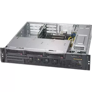 Computer case Supermicro CSE-825MBTQC-R802WB Rack Black