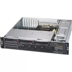 Server case Supermicro CSE-825MBTQC-R802LPB Rack Black