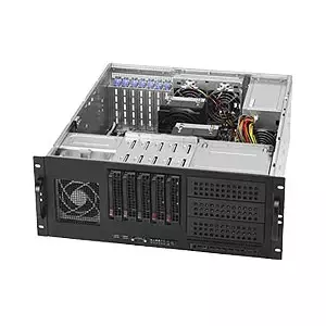 Server Chassis Supermicro SuperChassis 842TQC-668B Rack Black, Grey