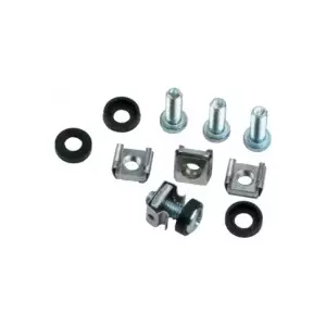 Screws Washers Captive Nuts Triton Set M6 50 Silver