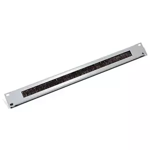 Straight-way panel 1U Triton RAB-ZP-X03-A2 Black