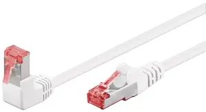 Goobay 51550 сетевой кабель Белый 1 m Cat6 S/FTP (S-STP)