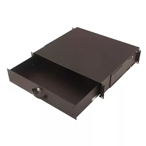 Klaviatūras izvelkamais plaukts Dokumentu uzglabāšana Digitus DN-19 KEY-2U-SW