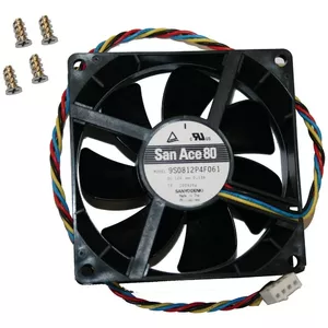 Ventilators Supermicro FAN-0113L4 Datora dzesēšanas sistēma 8 cm Melns