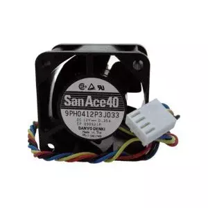 Fan Supermicro PWM Fan FAN-0061L4 4 cm Black