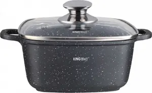 Cooking Pot KingHoff KH-1603 24 cm 4.5 L Marble Coating