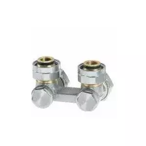 Angle connection valve Basic C093100402 with 3/4"×3/4" cone fittings
