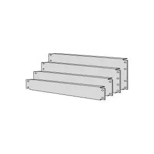 Blind Cover Panel 2U Apranet 19" Black