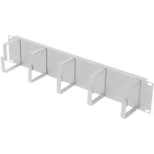 Priekšējā kabeļu pārvaldības panelis Tecline 17000450 — kabeļu organizators 19" skapim