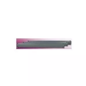 Aizbāzne apraNET 213-156-25 1U antracīta plastmasa 19" skapjiem