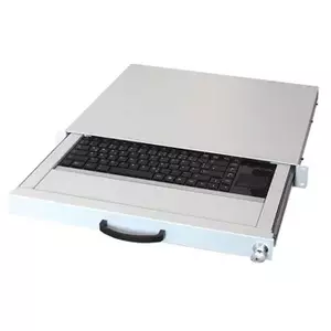 Klaviatūra AIXCASE AIX-19K1UKDETP-W USB PS/2 QWERTZ Vācu Balta
