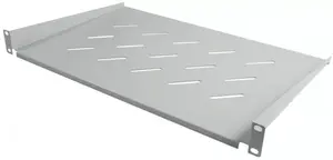 Rack accessory ALLNET ALL-S0002006 — 1U grey shelf, 483 × 300 × 44 mm