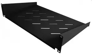 Rack accessory ALLNET ALL-S0002011, 1U, 19" (48.3 cm) mounting, 400 mm width, 483 mm depth, black