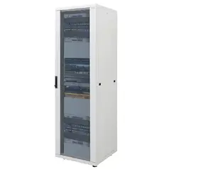 LogiLink D16S66G 16U brīvi stāvošs serveru skapis, pelēks