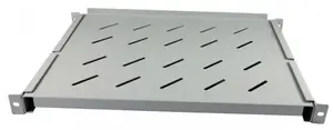 Rack shelf ALLNET ALL-S0002102 — 19" (48.3 cm), 650×450 mm, grey, max load 60 kg