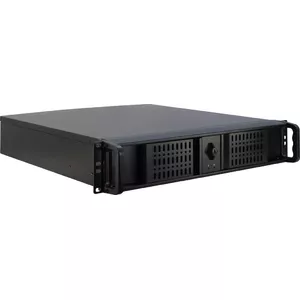 Server Case Inter-Tech 2U-2098-SK Rack Black