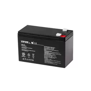 12V 9Ah akumulators :: Želejas :: 12 Volti, 9 ampērstundas (Ah) :: VIPOW T2 klemmes 6.3mm