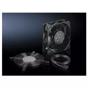 Rittal DK 7980.148 комплект расширения вентиляции, чёрный, для монтажа в корпус (119×119×38 мм вырез)