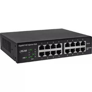 InLine PoE+ Gigabit Network Injector Hub 8 Port 32308H