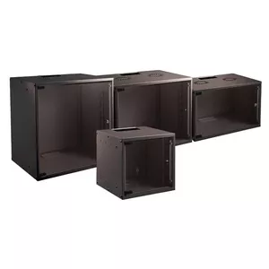 EFB Elektronik WGB-1906TS.60 statnis 6U Pie sienas stiprināms statīvs Melns
