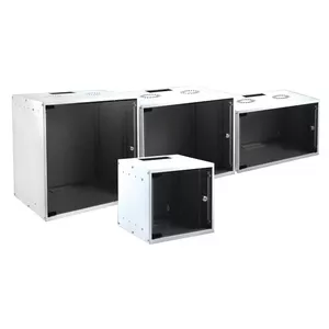 Wall-mounted rack cabinet EFB Elektronik WGB-1906WS.45, 6U, 535×450×306 mm, white, 80 kg
