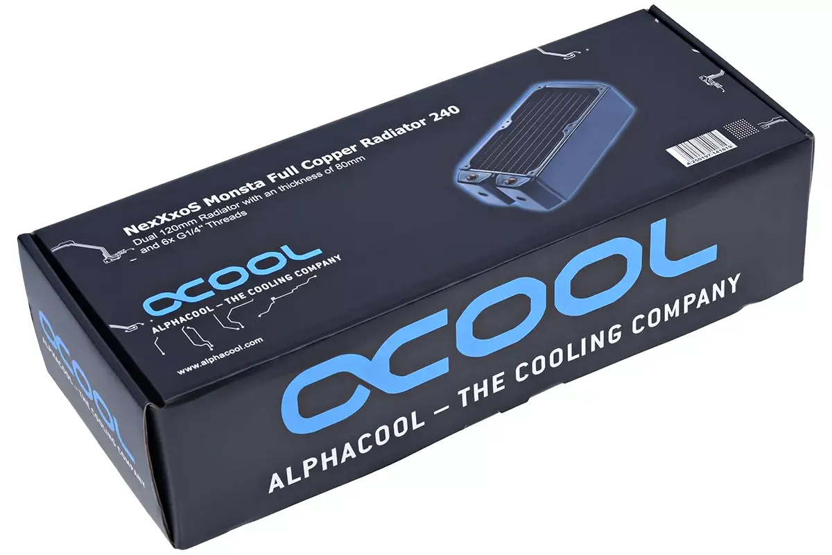 Radiatora bloks Alphacool NexXxoS Monsta Photo 5