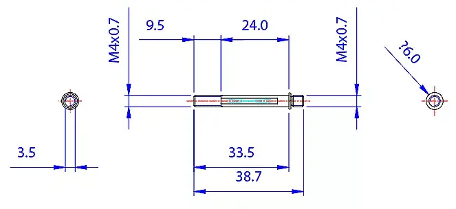 Монтажный комплект Koolance BLT-HX025 Photo 3