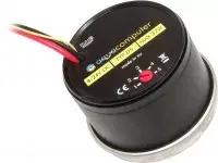 Computer cooling accessory Aqua-Computer 41091, black, dimensions 66×66×57 mm