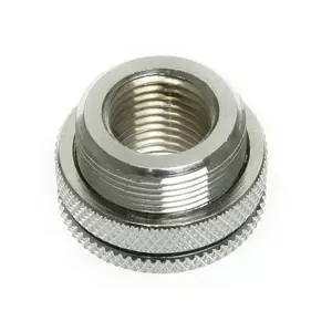 BitsPower BP-WTP-C04 computer cooling system part, brass construction, nickel silver finish