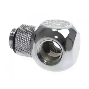 Cooling system fitting BitsPower BP-TR-C — brass construction, silver finish