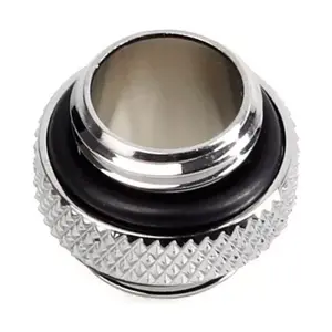 Computer cooling system part BitsPower BP-WTP-C42 — Brass nickel-plated fitting