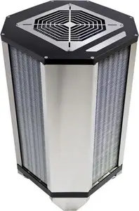 Aqua Computer airplex Gigant 1680 Radiator with Integrated aquaero 6 Pro Controller - Aluminum