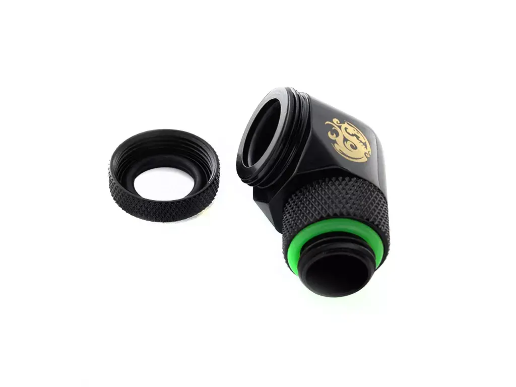 BitsPower BP-MBE90RML 90° brass rotary cooling adapter Photo 3