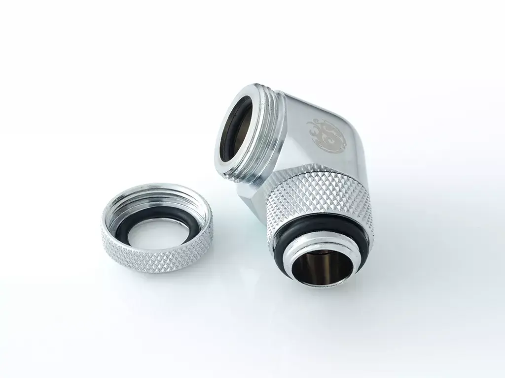 BitsPower BP-E90RML латунный 90° вращающийся фитинг Photo 3