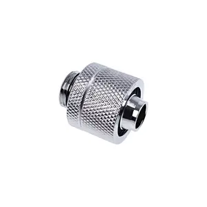 Фитинг Alphacool 17233 латунь хром 22×22×27 мм для жидкостного охлаждения ПК