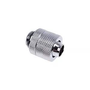 Alphacool 17227 cooling system accessory, nickel/silver, female connector, 27×22×27 mm