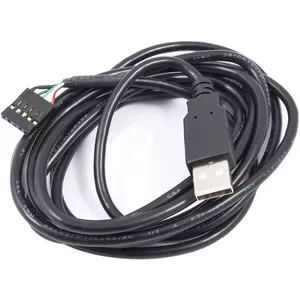 USB kabelis Aqua-Computer 53210 — USB A uz USB A, 2 m, melns