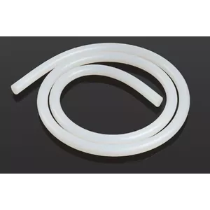 Cooling tubing sleeve BitsPower BP-HTSB12CL-1M, silicone white, 11 mm x 11 mm, 1 m